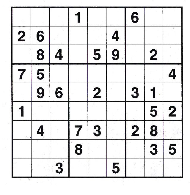 Կրնա՞ս տախտակը ամբողջացնել իւրաքանչիւր հորիզոնական եւ ուղղահայեաց, ինչպէս նաեւ 3x3 տուփիկներուն մէջ դնելով 1-9 թիւերը: